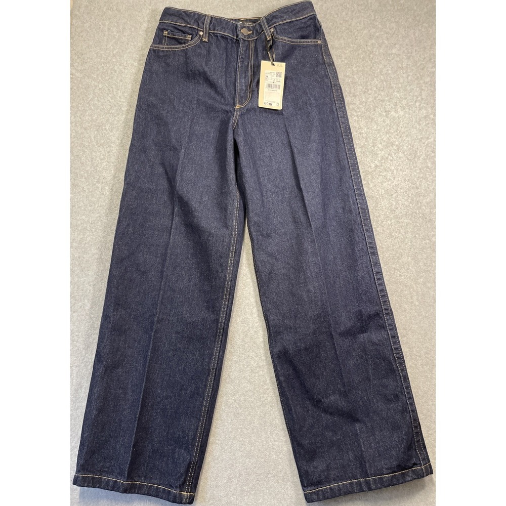 Mango Selection Straight Women's High-Waist Reg/Ovrszd Fit Brigitte Jeans Sz 6